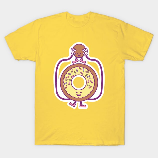 Donut with hole T-Shirt by Mended Arrow